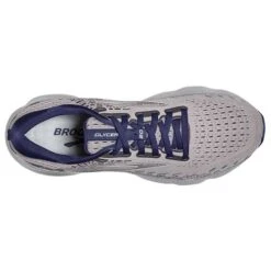 BROOKS Men's Glycerin 20 Running Shoe - Alloy/Grey/Blue Depths - Regular (D) -Shoe Sale Shop 110382 070 O Glycerin 20