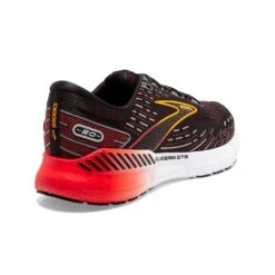 BROOKS Men's Glycerin GTS 20 Running Shoe- Black/Blackened Pearl/Fiery Re- Regular (D) -Shoe Sale Shop 110383 090 H Glycerin GTS 20 1