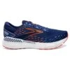 BROOKS Men's Glycerin GTS 20 Running Shoe - Blue Depths/Palace Blue/Orange - Wide (2E) 2 BROOKS Men's Glycerin GTS 20 Running Shoe - Blue Depths/Palace Blue/Orange - Wide (2E) -Shoe Sale Shop 110383 444 L Glycerin GTS 20