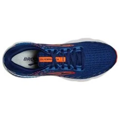 BROOKS Men's Glycerin GTS 20 Running Shoe - Blue Depths/Palace Blue/Orange - Regular (D) -Shoe Sale Shop 110383 444 O Glycerin GTS 20 c68f8725 dabf 4b2f b1b6 a4e781c986de