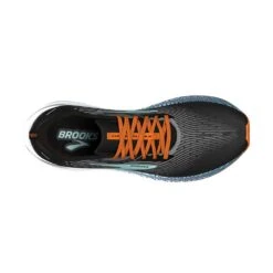 BROOKS Men's Hyperion Max Running Shoe- Black/Grey/Orange Clown Fish - Regular (D) -Shoe Sale Shop 110390 019 O Hyperion Max