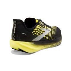 BROOKS Men's Hyperion Max Running Shoe- Black/Blazing Yellow/White- Regular (D) -Shoe Sale Shop 110390 078 H Hyperion Max