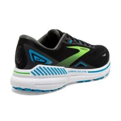 BROOKS Adrenaline GTS 23 (B) - Black/Hawaiian Ocean/Green -Shoe Sale Shop 110391 006 H Adrenaline GTS 23 1