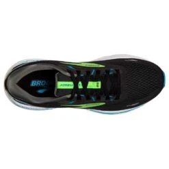 BROOKS Men's Adrenaline GTS 23 Running Shoe- Black/Hawaiian Ocean/Green- Wide (2E) -Shoe Sale Shop 110391 006 O Adrenaline GTS 23 8d85f36d ff34 40eb 90df 9c3d56c1898b