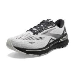 BROOKS Men's Adrenaline GTS 23 Running Shoe - Oyster/Ebony/Alloy- Extra Wide (4E) -Shoe Sale Shop 110391 065 Z Adrenaline GTS 23 fa3fb384 e931 402b a049 765c6e44fea7