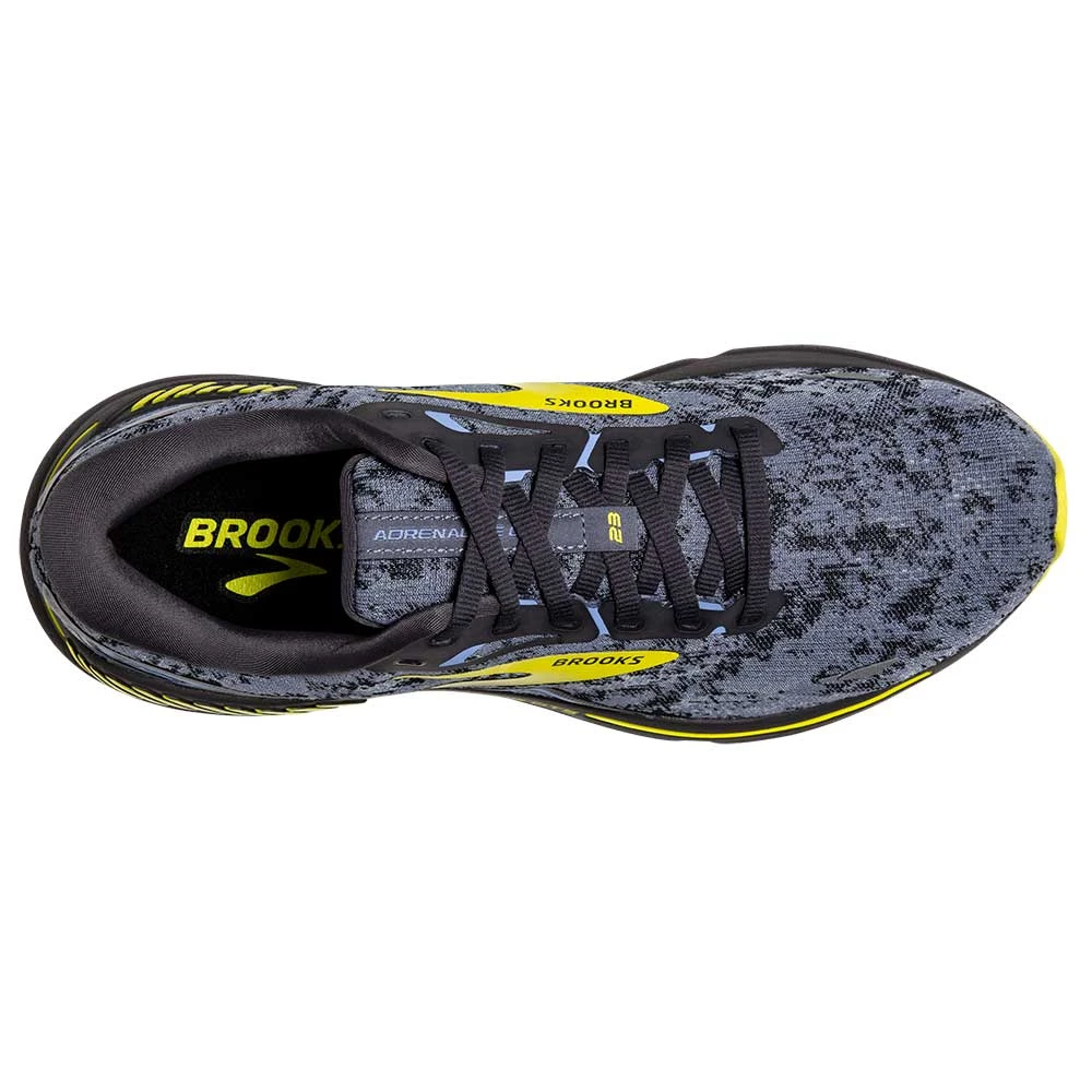 BROOKS Men's Adrenaline GTS 23 Running Shoe - Nine Iron/Folkstone/Sulphur- Regular (D) 8 BROOKS Men's Adrenaline GTS 23 Running Shoe - Nine Iron/Folkstone/Sulphur- Regular (D) - Image 6