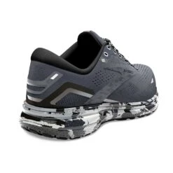 BROOKS Men's Ghost 15 Running Shoe - Ebony/Black/Oyster - Regular (D) -Shoe Sale Shop 110393 004 H Ghost 15
