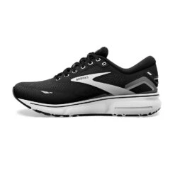 BROOKS Men's Ghost 15 Running Shoe- Black/Blackened Pearl/White- Regular (D) -Shoe Sale Shop 110393 012 M Ghost 15