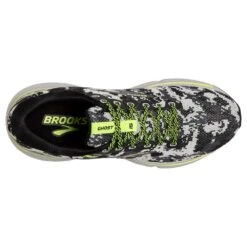 BROOKS Men's Ghost 15 Camo Running Shoe - Black/Ebony/Nightlife - Regular (D) -Shoe Sale Shop 110393 029 O Ghost 15