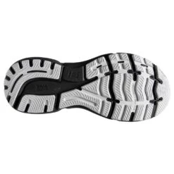 BROOKS Men's Ghost 15 Running Shoe- White/Ebony/Oyster -Shoe Sale Shop 110393 149 S Ghost 15