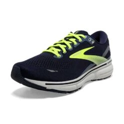BROOKS Men's Ghost 15 Running Shoe - Peacoat/Nightlife/Grey -Shoe Sale Shop 110393 429 Z Ghost 15