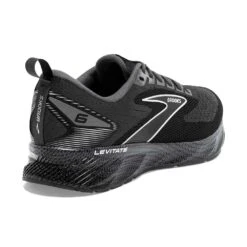 BROOKS Men's Levitate 6 Running Shoe- Blackened Pearl/Ebony/White- Regular (D) -Shoe Sale Shop 110395 088 H Levitate 6