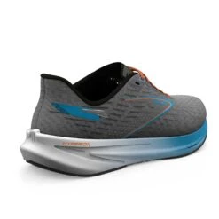 BROOKS Men's Hyperion Running Shoe - Grey/Atomic Blue/Scarlet - Regular (D) -Shoe Sale Shop 110407 020 H Hyperion