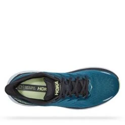 Hoka Men's Clifton 8 Running Shoe - Blue Coral/Butterfly— Regular (D) -Shoe Sale Shop 1119393 BCBT 5