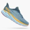 Hoka Men's Clifton 8 Running Shoe- Goblin Blue/Mountain Spring— Regular (D) -Shoe Sale Shop 1119393 GBMS 2