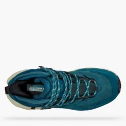 Hoka Women's Kaha 2 GTX Hiking Boot - Blue Coral/Blue Graphite - Regular (B) -Shoe Sale Shop 1123156 BCBGR 5 1
