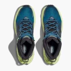 Hoka Men's Trail Code GTX Hiking Boot- Blue Graphite/Blue Coral -Shoe Sale Shop 1123165 BGBCR 2