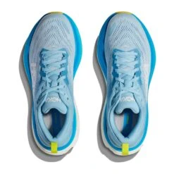 Hoka Men's Bondi 8 Running Shoe - Airy Blue/Diva Blue - Wide (2E) -Shoe Sale Shop 1123202 ABDB 2