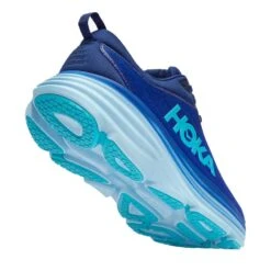 Hoka Men's Bondi 8 Running Shoe - Bellwether Blue/Bluing - Regular (D) -Shoe Sale Shop 1123202 BBBG 3