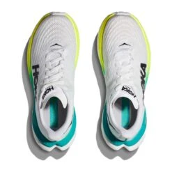Hoka Women's Mach 5 Running Shoe - White/Blue Glass - Regular (B) -Shoe Sale Shop 1127894 WBGL 2
