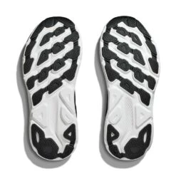 Hoka Men's Clifton 9 Running Shoe - Black/White -Shoe Sale Shop 1127895 BWHT 7