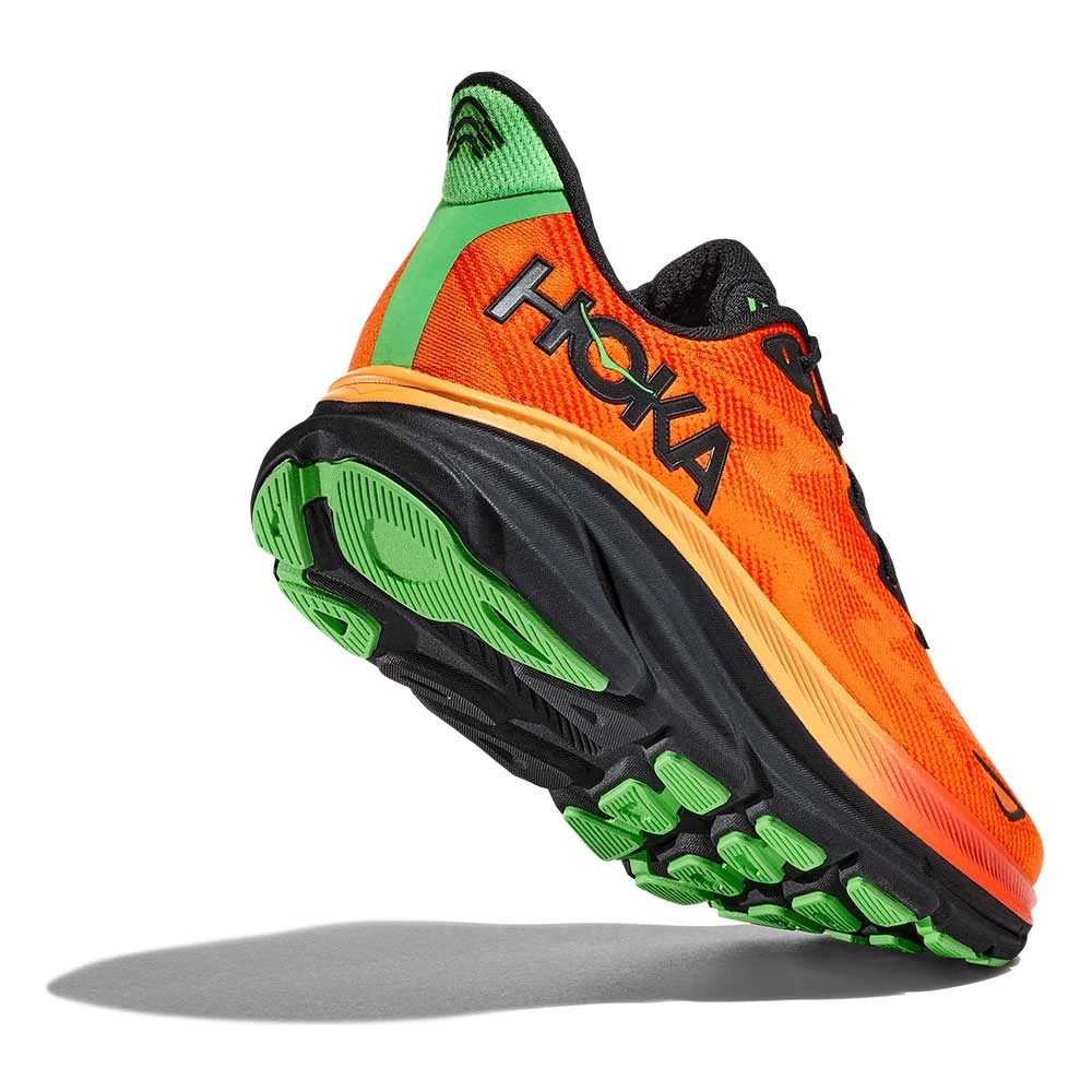 Hoka Men's Clifton 9 Running Shoe- Flame/Vibrant Orange - Regular (D) 8 Hoka Men's Clifton 9 Running Shoe- Flame/Vibrant Orange - Regular (D) - Image 6