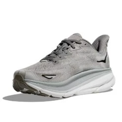 Hoka Men's Clifton 9 Running Shoe - Harbor Mist/Black -Shoe Sale Shop 1127895 HMBC 3