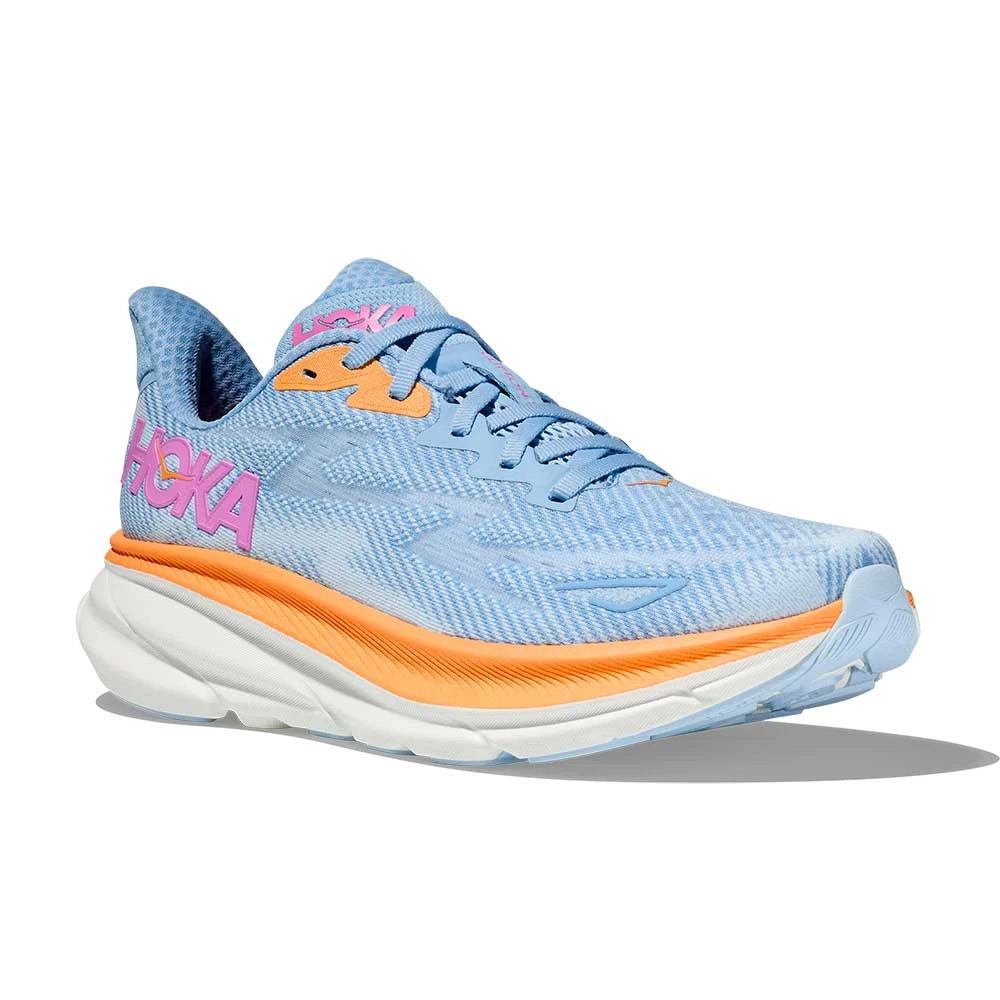Hoka Women's Clifton 9 Running Shoe - Airy Blue/Ice Water - Wide (D) 4 Hoka Women's Clifton 9 Running Shoe - Airy Blue/Ice Water - Wide (D) - Image 2