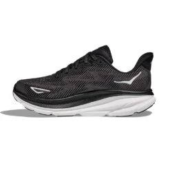 Hoka Men's Clifton 9 Running Shoe- Black/White - Wide (2E) -Shoe Sale Shop 1127896 BWHT 8 5b4b1dd9 306e 4e18 97c0 b16f19932138
