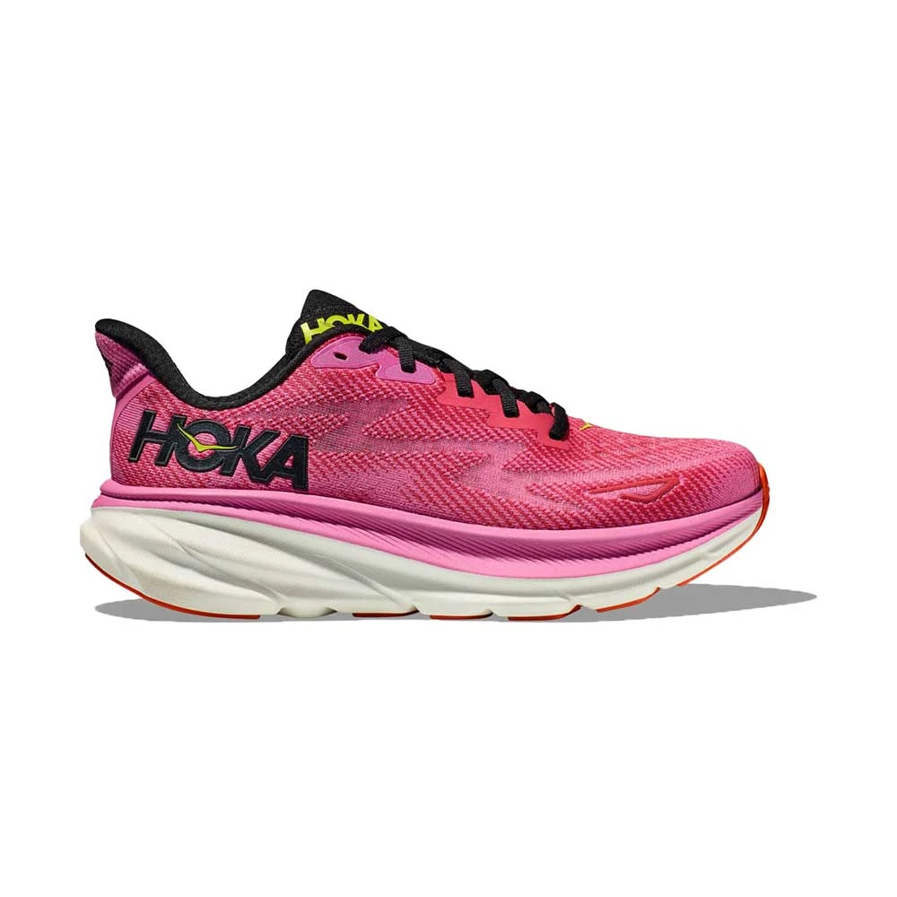 Hoka Women's Clifton 9 Running Shoe - Raspberry/Strawberry- Regular (B) 3 Hoka Women's Clifton 9 Running Shoe - Raspberry/Strawberry- Regular (B)