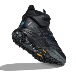 Hoka Men's Speedgoat 5 Mid GTX Running Shoe - Black/Black -Shoe Sale Shop 1127918 BBLC 4