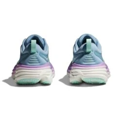 Hoka Women's Bondi 8 Running Shoe - Airy Blue/Sunlit Ocean - Regular (B) -Shoe Sale Shop 1127952 ABSO 5