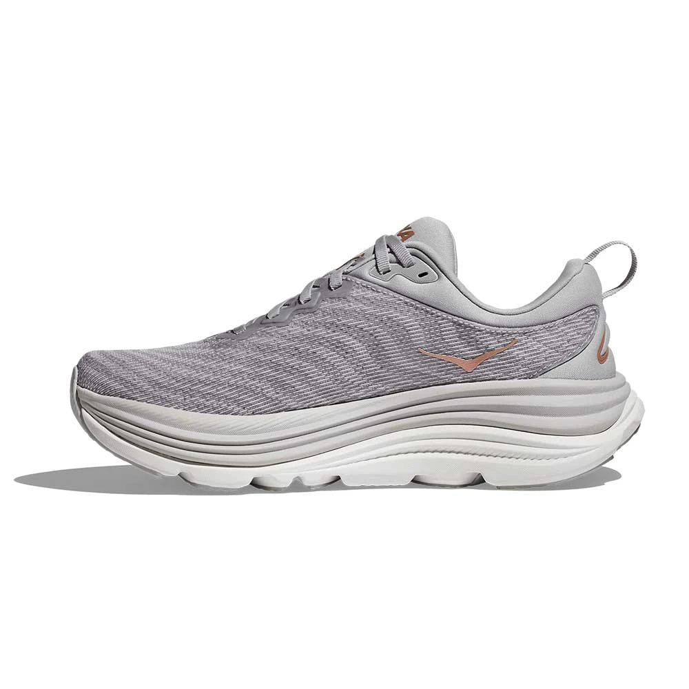 Hoka Women's Gaviota 5 Running Shoe - Harbor Mist/Rose Gold - Wide (D) 4 Hoka Women's Gaviota 5 Running Shoe - Harbor Mist/Rose Gold - Wide (D) - Image 2