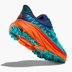 Hoka Women's Challenger ATR 7 Trail Running Shoe - Ceramic/Vibrant Orange - Regular (B) -Shoe Sale Shop 1134498 CVOR 4