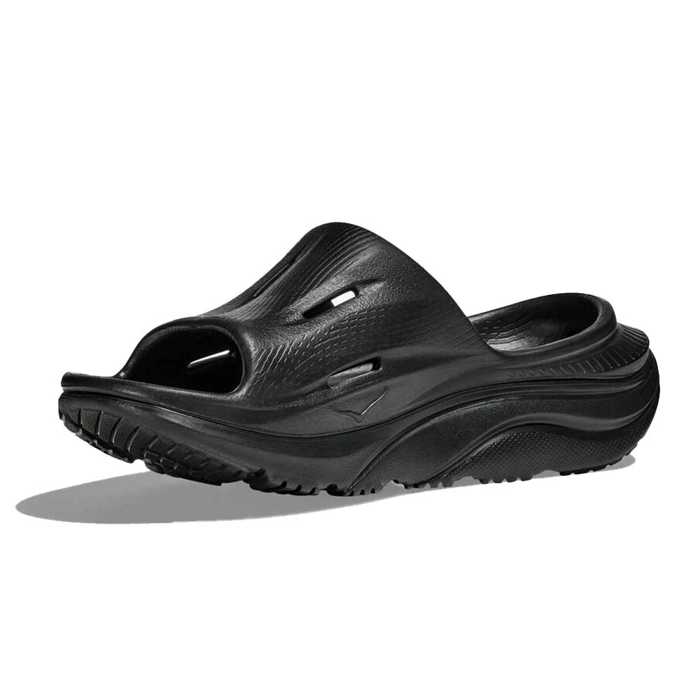 Hoka Unisex Ora Recovery Slide 3 - Black/Black 5 Hoka Unisex Ora Recovery Slide 3 - Black/Black - Image 3