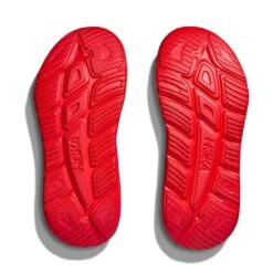Hoka Unisex Ora Recovery Slide 3 - Bellwether Blue/Red Alert - Regular (D) -Shoe Sale Shop 1135061 BBRA 7