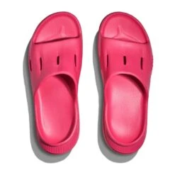 Hoka Unisex Ora Recovery Slide 3 - Raspberry/Raspberry - Regular (D) -Shoe Sale Shop 1135061 RRSP 2