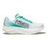 Hoka Men's Mach X Running Shoe - White/Blue Glass - Regular (D)