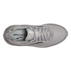 BROOKS Women's Addiction Walker Suede - Alloy/Oyster/Peach- Wide (D) -Shoe Sale Shop 120308 007 o addiction walker suede womens supportive shoe