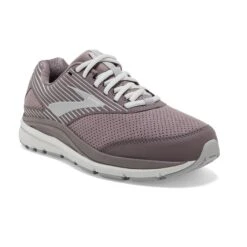 BROOKS Women's Addiction Walker Suede Walking Shoe - Shark/Alloy/Oyster - Regular (B) -Shoe Sale Shop 120308 094 A Addiction Walker Suede