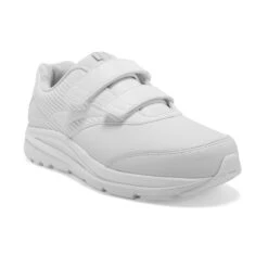 BROOKS Women's Addiction Walker VStrap 2 Walking Shoe -White/White- Wide (D) -Shoe Sale Shop 120309 142 A Addiction Walker V Strap 2 56ec2654 9ce0 491f a606 0523a10b8642