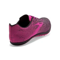 BROOKS Women's Mach 19 Track Spike - Black/Hollyhock/Pink- Regular (B) -Shoe Sale Shop 120311 063 H Mach 19