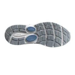 BROOKS Women's Dyad 11 Running Shoe - Grey/White/Blue - Extra Wide (2E) -Shoe Sale Shop 120312 065 S Dyad 11