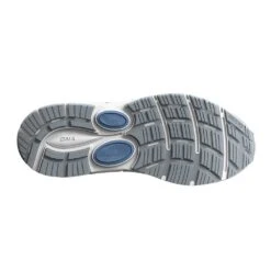 BROOKS Women's Dyad 11 Running Shoe - Grey/White/Blue - Regular (B) -Shoe Sale Shop 120312 065 S Dyad 11 bcc42cd7 9341 4a74 a9f5 1f2bbb0177c9