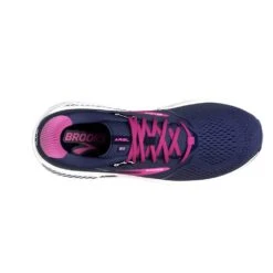 BROOKS Women's Ariel 20 Running Shoe - Peacoat/Vivid Viola/White - Regular (B) -Shoe Sale Shop 120315 491 O Ariel 20 2