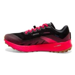BROOKS Women's Catamount Trail Shoe - Black/Pink - Regular (B) -Shoe Sale Shop 120339 011 M Catamount