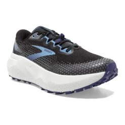 BROOKS Women's Caldera 6 Trail Running Shoe - Black/Blissful Blue/Grey - Regular (B) -Shoe Sale Shop 120366 082 A Caldera 6