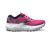 BROOKS Women's Caldera 6 Trail Shoe- Pink Glo/Peacoat/Marshmallow- Regular (B) -Shoe Sale Shop 120366 645 L Caldera 6