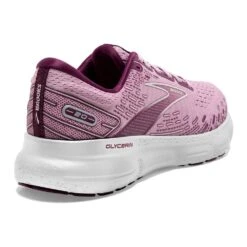 BROOKS Women's Glycerin 20 Running Shoe - Mauve/Grape Wine/Grey - Regular (B) -Shoe Sale Shop 120369 577 H Glycerin 20