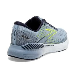 BROOKS Women's Glycerin GTS 20 Running Shoe- Light Blue/Peacoat/Nightlife- Regular (B) -Shoe Sale Shop 120370 416 H Glycerin GTS 20